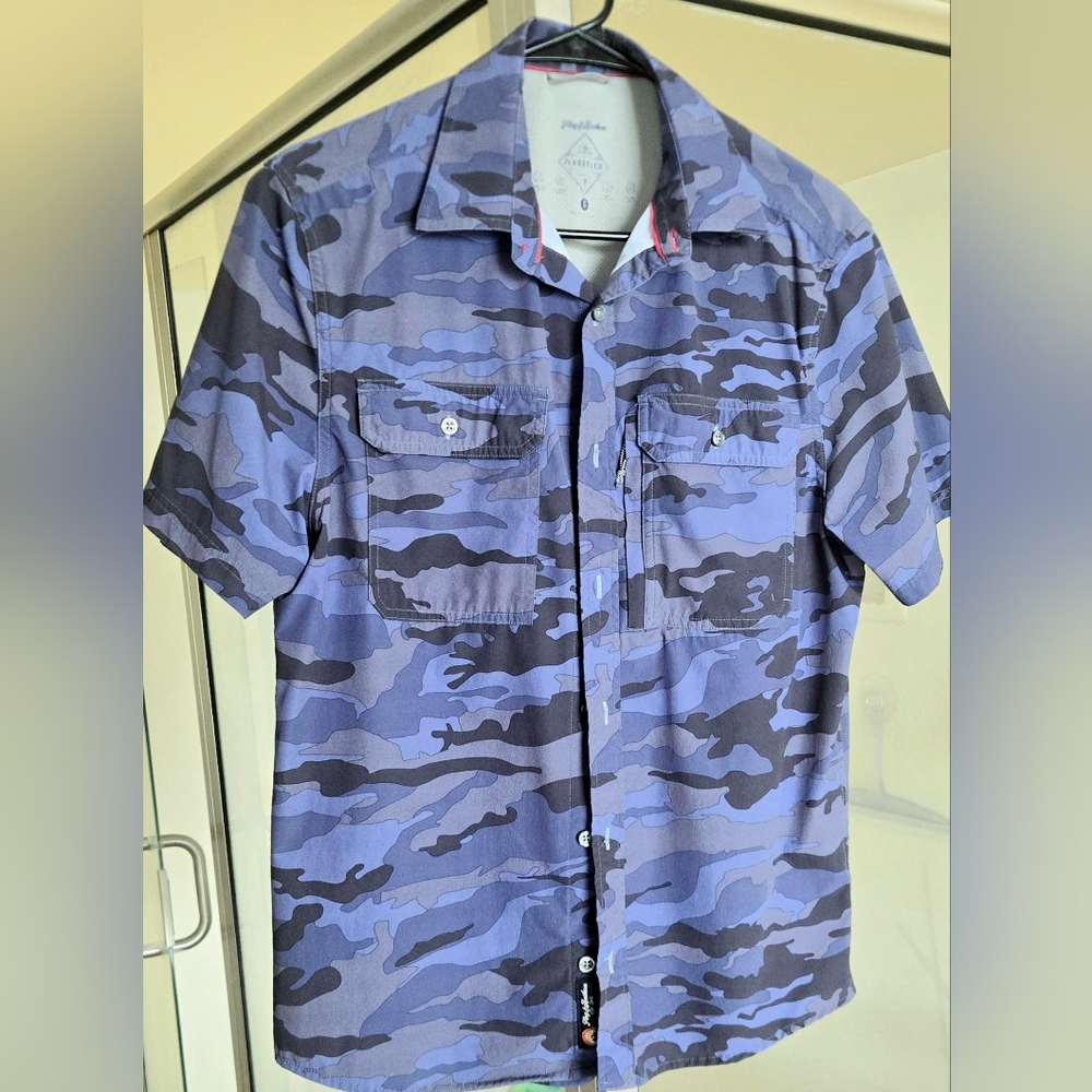 Flag & Anthem Blue Camo